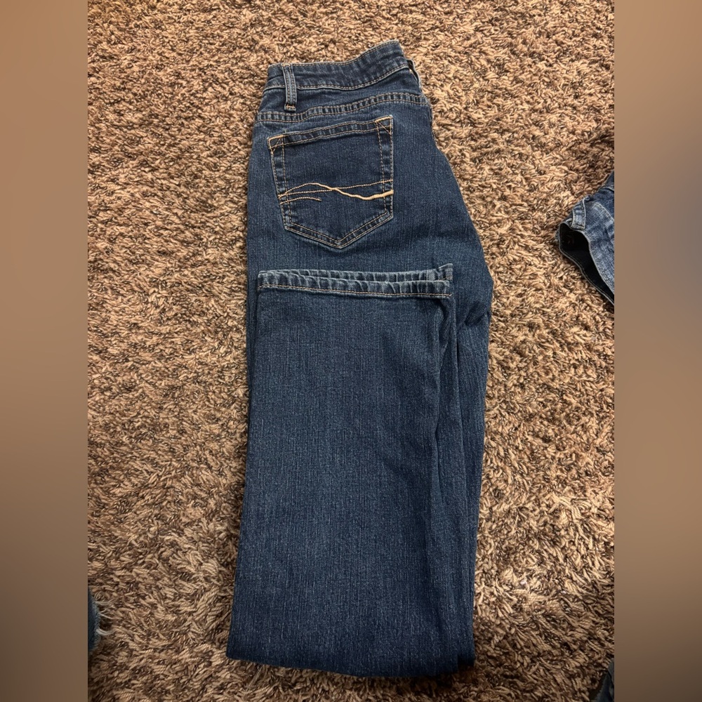 Wrangler Aura Women's Boot Cut Jeans - Dark Blue